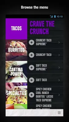 Taco Bell android App screenshot 6